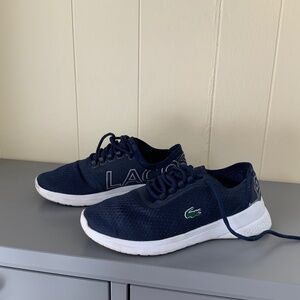 LACOSTE women’s sport shoes, size 6, blue